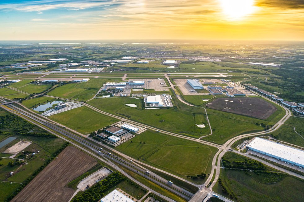 Transportation Leaders Celebrate Thursday's GroundBreaking of Haslet